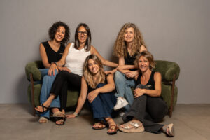 Montse Bonet, mon, equip de la perruqueria